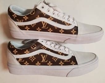 louis vuitton white reflective vans|louis vuitton platform shoes.